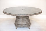 Synthetic All Weather Wicker Round Dining Table (1350mm)